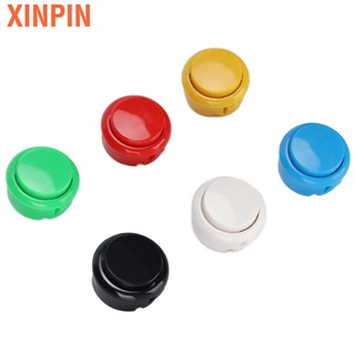 Xinpin QM 12 botones de consola de juegos Arcade Joystick Durable 30 mm botón de reemplazo para