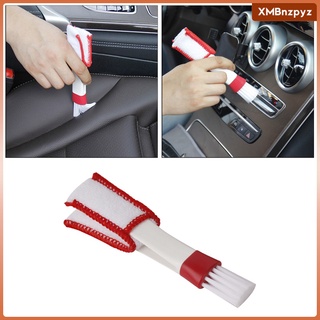 Double Ended Cleaning Brush Car Air Conditioner Vent Shutter Dust Cleaner