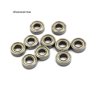 【ow】 10 Pcs 698Z Sealed Deep Groove Radial Ball Bearings 8mm x 19mm x 6mm .