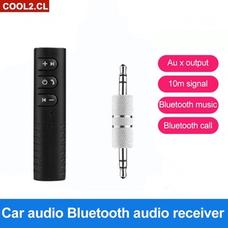 Manos Libres Bluetooth compatible Con El Coche Kit Automático De 3.5 Mm Jack Música Inalámbrica MP3 Adaptador De Audio Receptor Para Auriculares cool2 . cl