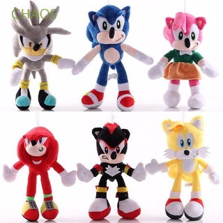 CHAOS Cartoon Sonic Dolls Shadow Plush Toys Sonic the Hedgehog Peluche 28CM Soft Stuffed Stuffed Toys Sonic Kids Gift Plush Dolls/Multicolor