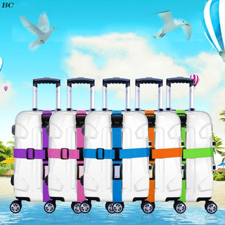 Correa De maleta De viaje ajustable Nylon con contraseña De 3 Dígitos con cierre candado (1)