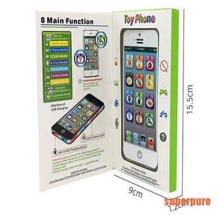 [puro] juguete inteligente para teléfono celular con pantalla táctil LED regalo (8)