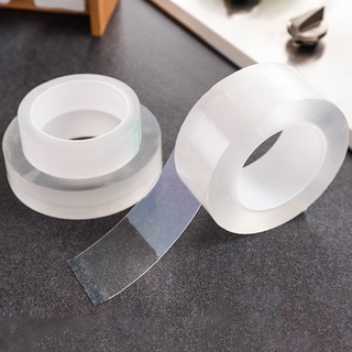 guanleri.cl 300 cm cinta adhesiva transparente buena adsorción ligera traceless impermeable práctica cinta de doble cara para cocina