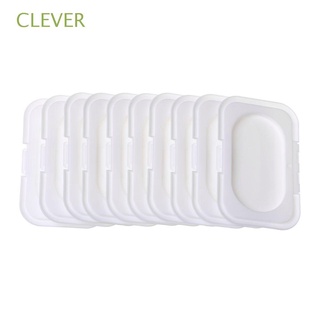 CLEVER 1/5/10 pcs Useful Reusable Box Lid Tissues Cover Baby Wipes Lid Portable New Fashion Child Flip Cover