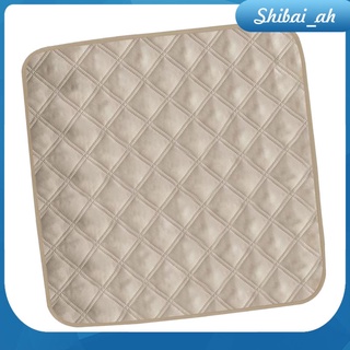 (Shibai_Ah) Cojín absorbente/lavable/reutilizable/flexible Para asiento De cama/silla De ruedas