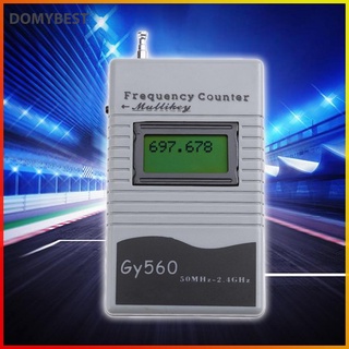 (Domybest) Contador De Frecuencia GY560 Para Transceptor De Radio De 2 Vías GSM Portátil