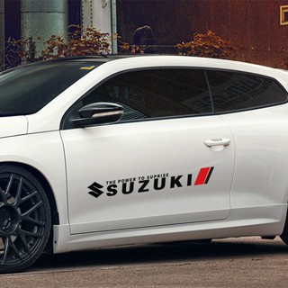 Para la decoración del coche de Suzuki pegatina de bloqueo de rasguños (1)