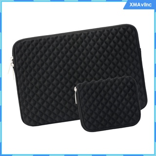 Slim Laptop Sleeve Fits For MacBook Pro Computer Neoprene Bag Cover Black