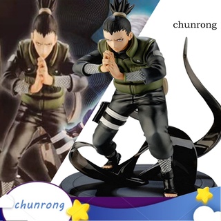 Chunrong Nara Shikamaru modelo no-desvanecimiento Anime colorido Nara Shikamaru figura juguete para decoración