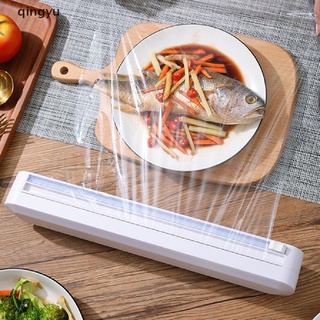 Qingyu: dispensador de envoltura de alimentos para el hogar, dispensador de papel de aluminio, cortador afilado, herramienta de cocina