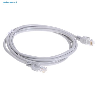 onformn 3/2/1m al-mg alambre de aleación cat5e ethernet cable de red cable conector para ordenador
