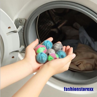 6 bolas mágicas de depilación para ropa, lavadora, bola de limpieza (1)