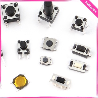 25 Types Micro Push Button Assorted Kit DIY for TV Electronics Products