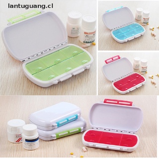 lantuguang: caja semanal para pastillas, organizador de medicinas, viaje, 7 días, dispensador de tabletas [cl]