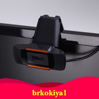 Brkokiya1 cámara giratoria Webcam Hd 1080p Pc con micrófono incorporado Para grabación De video De Pc/Laptop