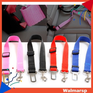 [Wmp] cuerda de tracción para mascotas de Color sólido accesorios ajustables para mascotas, cinturón de seguridad para mascotas, accesorios para mascotas (1)