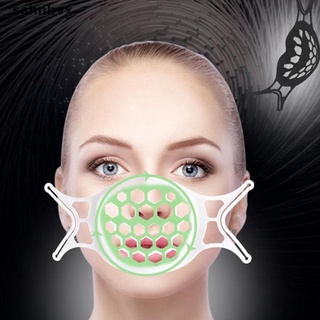 [sahnbvx] 3D Face Mask Bracket Mouth Separate Inner Stand Holder Breathing Space Frame [sahnbvx]