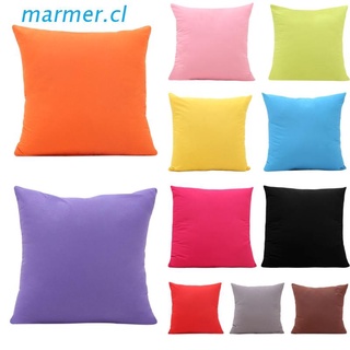 MAR3 Candy Solid Color Throw Pillow Case Cushion Cover Home Decorative Sofa Car Chair (1)