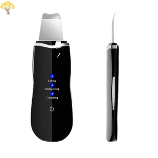 Limpiador ultrasónico de piel pelado pala máquina masajeador de puntos negros eliminación de acné (2)