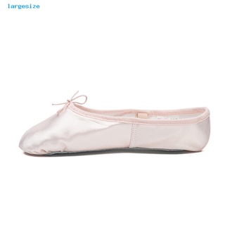 Lar_ zapatos de baile de Ballet prácticos cinta profesional de Ballet zapatos de baile elegante para niñas (9)