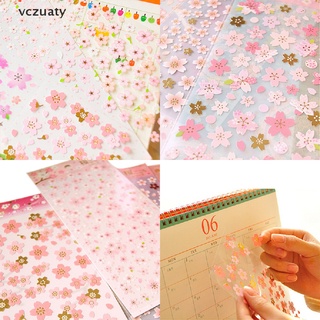 Vczuaty Cherry Blossom Stickers Sakura Flower Floral Craft Scrapbook Card DIY CL