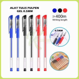 Bolígrafo de Gel de tinta de 0.5 mm/bolígrafo de tinta líquida estándar/útiles escolares de escuela/oficina/rojo/azul negro