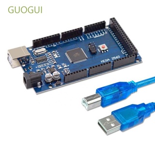 Cable De datos Usb Avr Guogui Ch340G Atmega2560-16au Chip Mega 2560 R3 Componentes electrónicos Placa De desarrollo/Multicolor