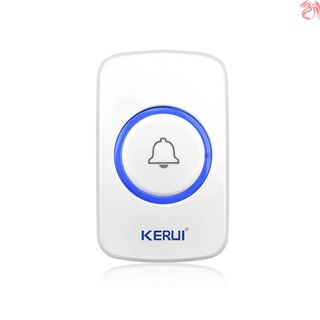 KERUI F51 inalámbrico SOS botón de emergencia 433MHz accesorios de alarma para sistema de alarma inteligente del hogar, blanco