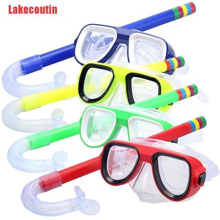 lakecoutin gafas de buceo y snorkels para niños gafas de natación fácil respiración tubo conjunto de niños (2)