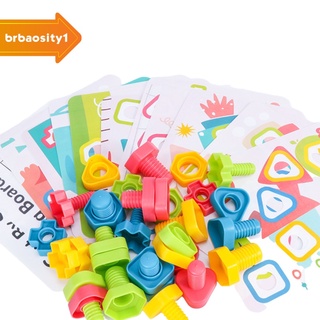 Brbaosity1 rompecabezas Montessori/perros y nueces/juguete Para juegos
