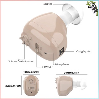 Audífonos recargables para audífonos/amplificadores de sonido para ancianos/amplificadores de sonido para sordera (4)