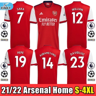 Arsenal Home Shirt 2021-2022 tamaño: S-4XL fútbol 21/22 manga corta Hombre fans jersey (1)
