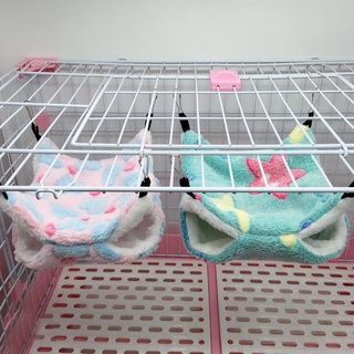 hamaca de doble capa de rata hámster cama pequeña animlas colgante alfombra suministros para mascotas
