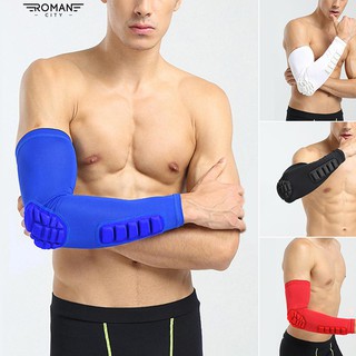 alargar brazo protector de baloncesto deportes codo brazo manga almohadilla (1)