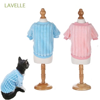 lavelle cashmere perro suéteres barra vertical gato chaqueta ropa para mascotas ropa de invierno lindo xs-2xl para mascotas pequeñas, medianas mascotas suave espesar abrigos de perro/multicolor