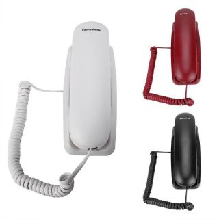 Windyons telefono fijo montaje en pared extensión de teléfono fijo sin identificación de llamadas teléfono de casa para Hotel familia telefono inalam (7)