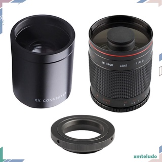 500mm f/8.0 Telephoto Mirror Lens 2X Teleconverter T Mount Adapter for Nikon (6)