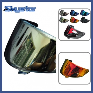 Skystar casco ligero de vidrio REVO irrompible casco de motocicleta Faceshield protector