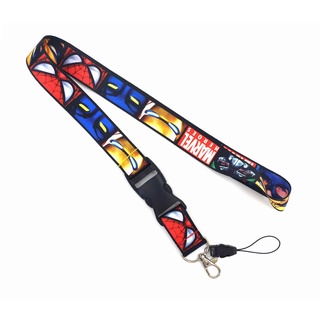 [In Stock] Marvel Lanyard for Mobile Phone Neck Straps Keychain ID Card Holder (7)