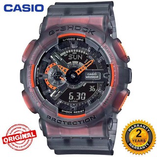 【Stock listo】 Reloj deportivo Casio G-SHOCK GA-110 negro y azul para relojes GA-100 para hombre jam