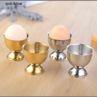 Qukiblue Stainless Steel Boiled Egg Cups Stand Rack Eggs Holder Egg Holder Cooking Tool CL