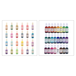 24 colores cristal epoxi pigmento uv resina tinte diy joyería arte artesanía juego de colorantes (1)