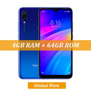 Coolplays Global ROM Xiaomi Redmi 7 Smartphone con 4GB RAM 64GB ROM, Octa-Core Dual Camera- US Plug