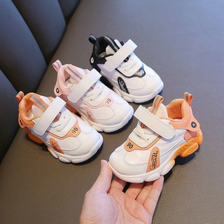 Zapatos de niño niño Kindergarten bebé colchón 2020 blanco arrugas Kindergarten niño otoño/otoño fresco/dos arrugas bebé algodón, suela suave bebé