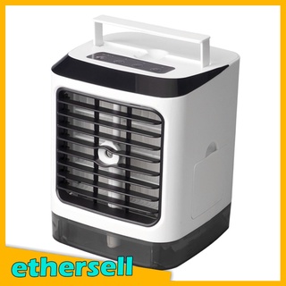 Humidificador y enfriador De aire Portátil 3 en 1 con aire acondicionado Ventilador y humidificador Mini