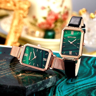 insinternet celebridad mismo reloj femenino estudiante temperamento estilo coreano simple moda chica pequeño pavo real verde pequeño reloj verde femenino
