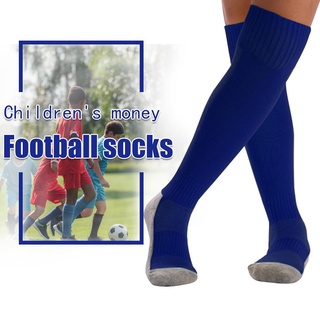etaronicy - calcetines deportivos para fútbol, transpirables, engrosados, antideslizantes, hasta la rodilla (4)