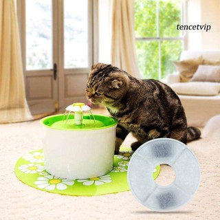 [Vip] 2/6 Pzs Dispensador De Agua Para Mascotas/Gatos/Repuesto De Filtro De Carbón Activado Para Fuente