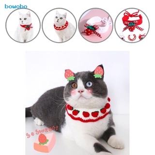 〖BOB〗 Soft Cat Collar Cute Dog Cats Necklace Collar Dress-up Pet Supplies